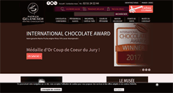 Desktop Screenshot of chocolats-gelencser.com